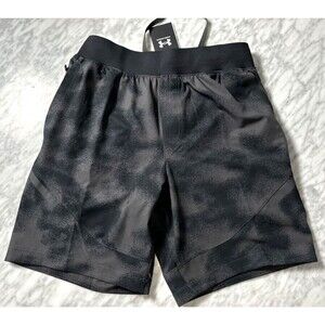 Under Armour UA Unstoppable Knit Shorts Gray Black 1370378 010 NEW Men's Medium